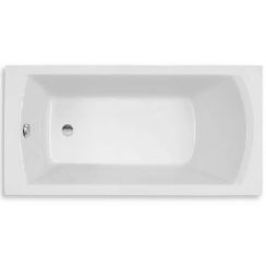 Roca Linea Slim bañera rectangular 160x75 cm blanco A248545000