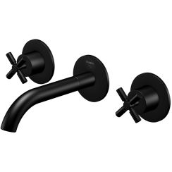 Steinberg 250 grifo para lavabo empotrado negro 2501902S