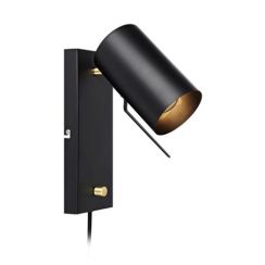 Markslöjd Carrie lámpara de pared 1x35 W negro 106587