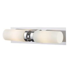 Markslöjd Norrsundet lámpara de pared 2x40 W blanco-cromo 102478
