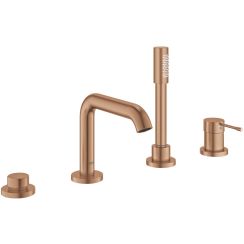 Grohe Essence grifo de bañera y ducha en bañera Brushed Warm Sunset 19578DL1