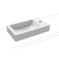 Kaldewei Cono lavabo 55x30 cm rectangular sobre encimera blanco 908106013001