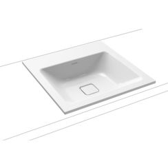 Kaldewei Cono lavabo 50x50 cm cuadrada empotrado blanco 908206003001