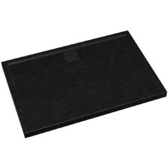 Schedpol Omega Black Stone plato de ducha rectangular 110x80 cm negro 3.0461/C/ST