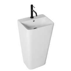 Rea Aris lavabo 44x37.5 cm rectangular exento blanco REA-U5637