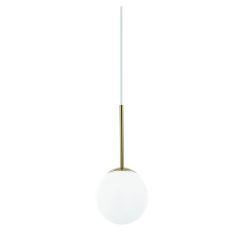 Open Design Bao lámpara colgante 1x8 W blanco-oro OR80087