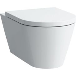 Laufen Kartell taza de inodoro suspendido sin reborde blanco brillante H8203370000001