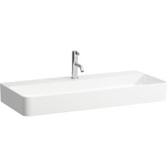 Laufen Val umywalka 95x42 cm prostokątna ścienna-nablatowa biała H8162870001041