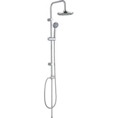 Kuchinox Foca conjunto de ducha a pared con rociador con efecto lluvia cromo PKO00KX