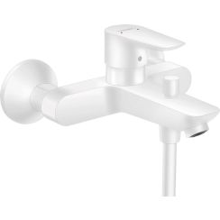 Hansgrohe Talis E grifo de bañera y ducha a pared blanco 71740700