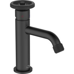 Laveo Muro grifo para lavabo de pie negro BAU722D