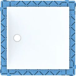 Geberit Setaplano plato de ducha plano sin bordes 120x120 cm blanco 154.290.11.1