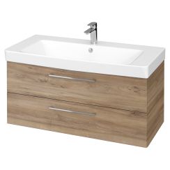 Cersanit Mille lavabo con mueble 101 cm nogal S801-331-DSM