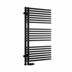 Luxrad Typ E radiador de baño decorativo 117.9x50 cm negro TPE117905009005MAT