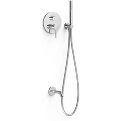 Tres Study Exclusive conjunto bañera/ducha empotrado cromo 26228006