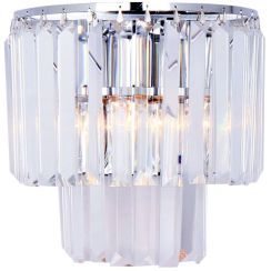 Zuma Line Amedeo lámpara de pared 2x40 W cromo-cristal 17106/2W-CHR