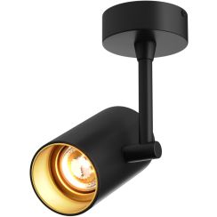 Zuma Line Tori lámpara de techo 1x50 W negro-oro 20014-BK