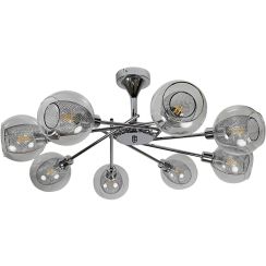 Candellux Ozzo lámpara de techo x40 W cromo 38-72283