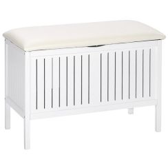 Wenko Oslo baúl 78x39x55 cm blanco 21856100
