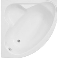 Polimat Standard wanna narożna 120x120 cm biała 00205
