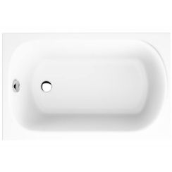 Polimat Mini bañera rectangular 100x65 cm blanco 00059