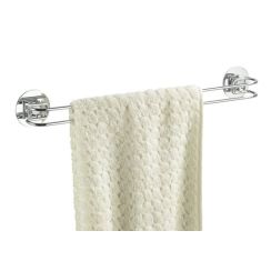 Wenko Turbo-Loc rund Stahl toallero plata 18769100