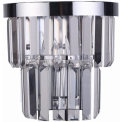 Light Prestige Vetro lámpara de pared 1x40 W cromo-transparente LP-2910/1W
