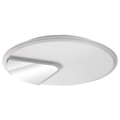 Rabalux Boswell plafón 1x40 W blanco-cromo 6329