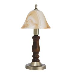 Rabalux Rustic 3 lámpara de sobremesa 1x40 W latón-marrón 7092