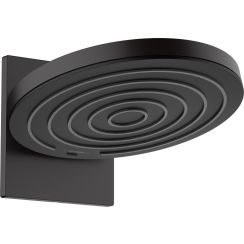 Hansgrohe Pulsify ducha con efecto lluvia 26x26 cm circular negro 24150670