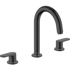 Hansgrohe Vernis Blend grifo para lavabo de pie negro 71553670