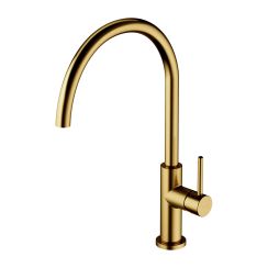 Omnires Y grifo de cocina de pie oro/oro arcaico Y1251GLB