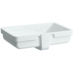 Laufen Living City lavabo 49x31 cm rectangular bajo encimera blanco H8124310001091
