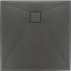 Deante Correo plato de ducha cuadrado 90x90 cm antracita KQR_T41B