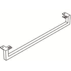 Globo barra para lavabo PT061CR