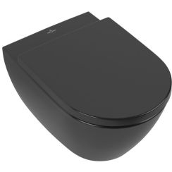 Villeroy & Boch Subway 2.0 miska WC wisząca bez kołnierza ebony mat 5614R0S5