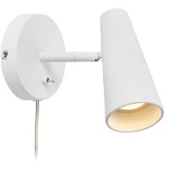 Markslöjd Crest lámpara de pared 1x7 W blanco 108199