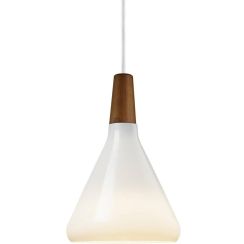 Nordlux Nori lámpara colgante 1x40 W blanco-marrón 2120843001
