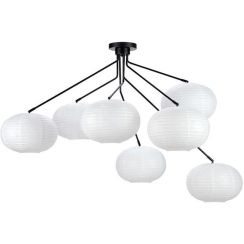 Markslöjd Galaxy lámpara colgante x15 W blanco-negro 108216