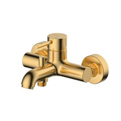 Oltens Molle grifo de bañera y ducha a pared oro cepillado 34000810