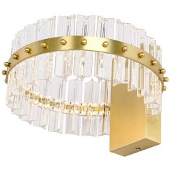 King Home Saturnus lámpara de pared 1x17 W oro-cristal MSE01040015