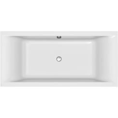 Cersanit Larga bañera rectangular slim 190x90 cm blanco S301-307
