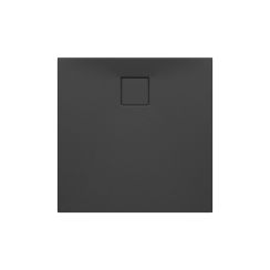 Cersanit Tako Slim brodzik 80x80 cm kwadratowy czarny mat S932-165