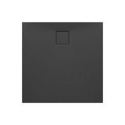 Cersanit Tako Slim brodzik 90x90 cm kwadratowy czarny mat S932-166