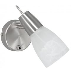 Just Light Julia lámpara de pared 1x4 W blanco-acero 11861-55