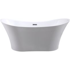 Besco Amber bañera exenta 170x80 cm oval blanco #WAS-170-ABB