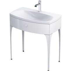 Oristo Louis armario 81.6x47.7x87 cm de pie, para lavabo blanco OR50-SD1S-82-1