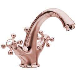 Sapho Antea grifo para lavabo de pie oro 3277