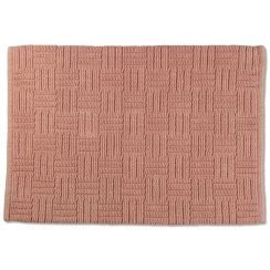 Kela Leana alfombrilla para baño 65x55 cm rectangular rosa 23510