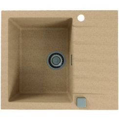 Alveus Cadit fregadero de granito 59x50 cm beige 1132019